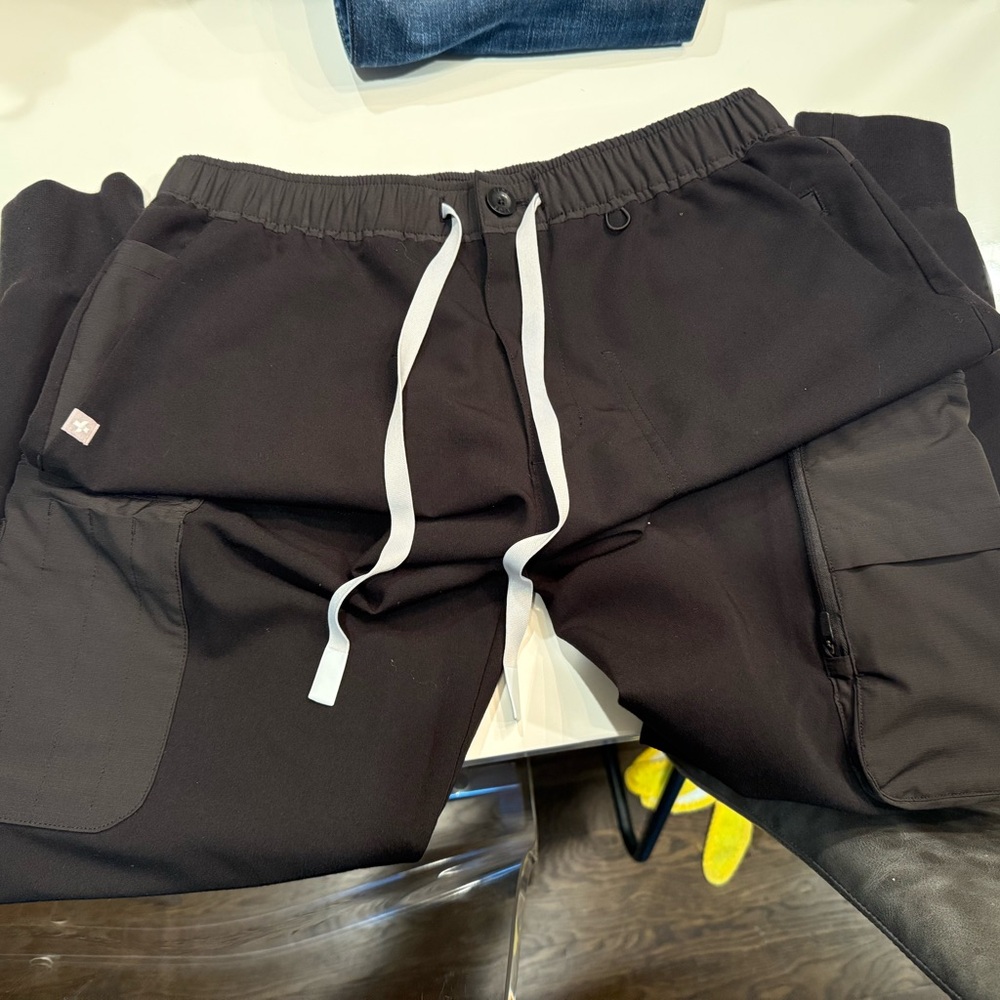 Men's figs Black Cargo Pants